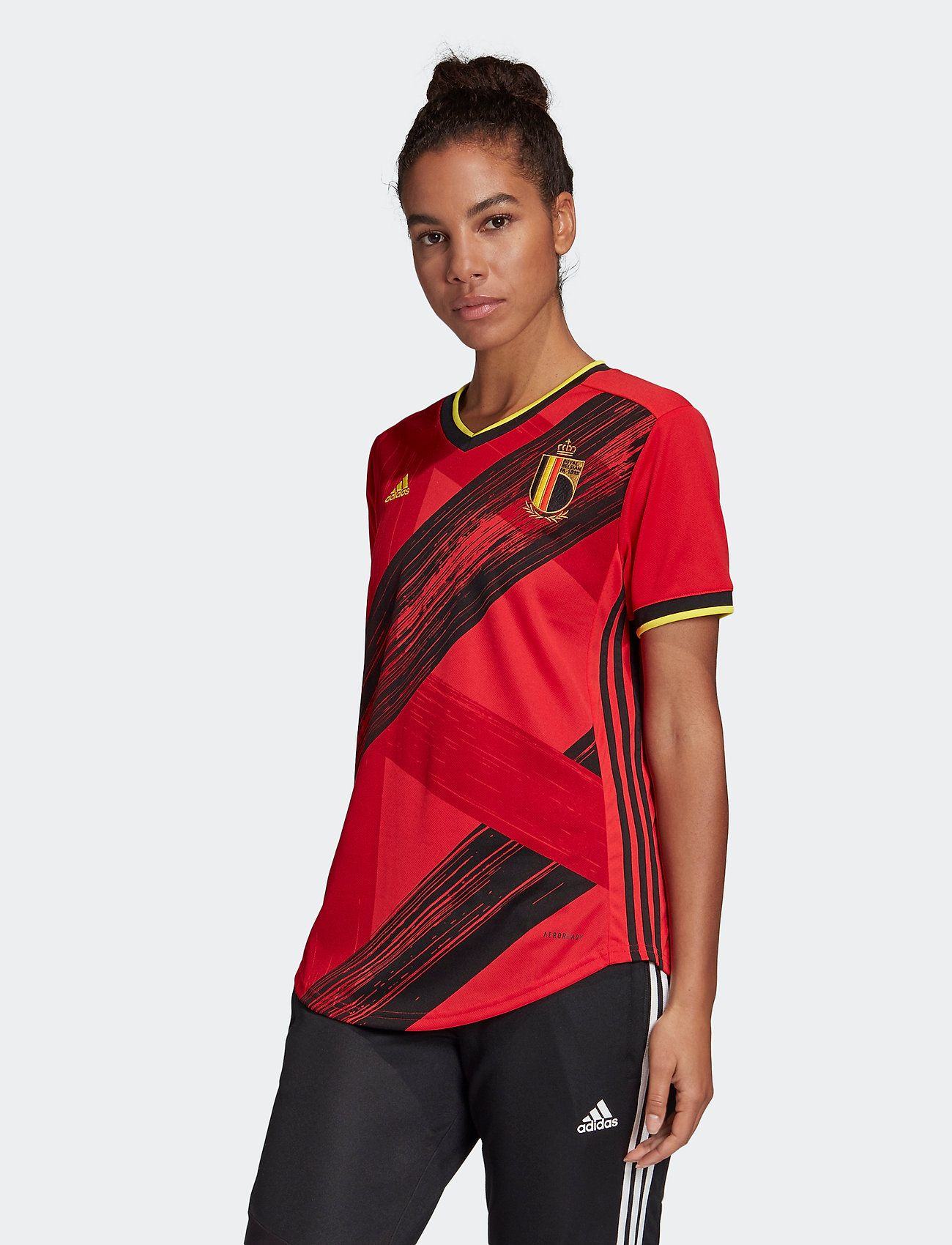 adidas Performance - Belgium 2020 Home Jersey W - fotbollströjor - colred - 0