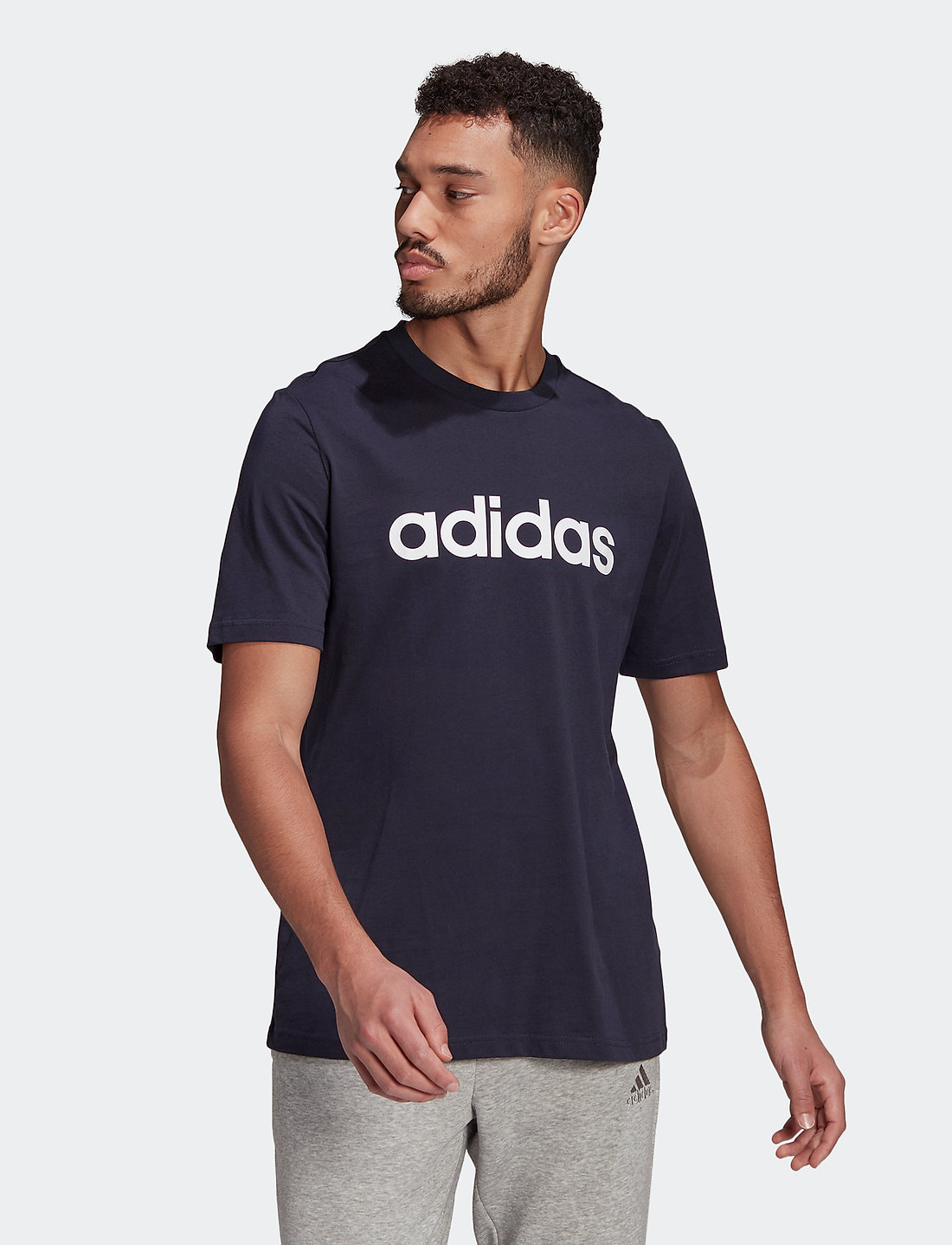 adidas Performance Essentials Embroidered Linear Logo T shirt T Shirts Boozt