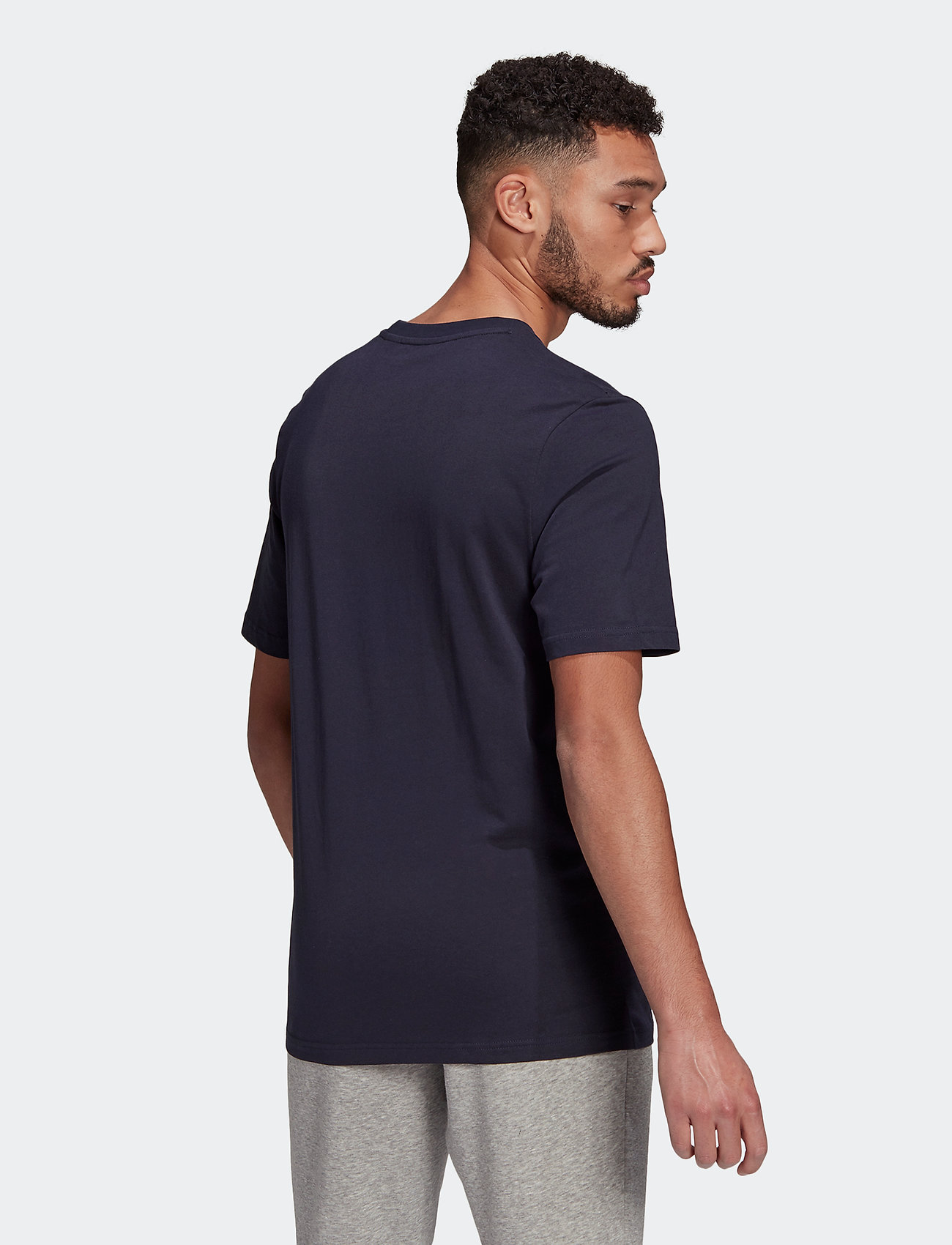 adidas Performance - Essentials Embroidered Linear Logo T-Shirt - legink - 3
