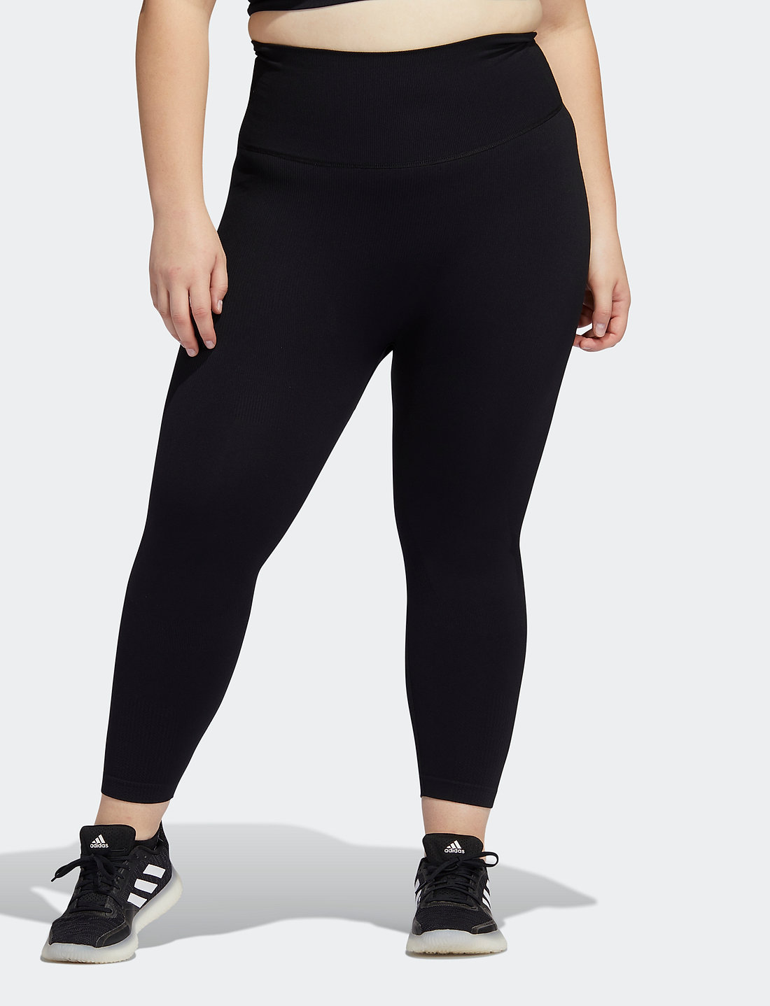 Adidas plus size tights best sale