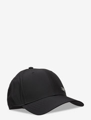 Lightweight Metal Badge Baseball Cap - BLACK/BLACK/BLACK