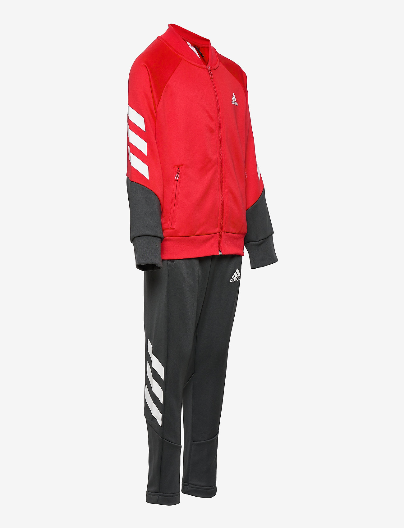 adidas Performance - XFG 3-Stripes Track Suit - vivred/dgsogr/white - 3