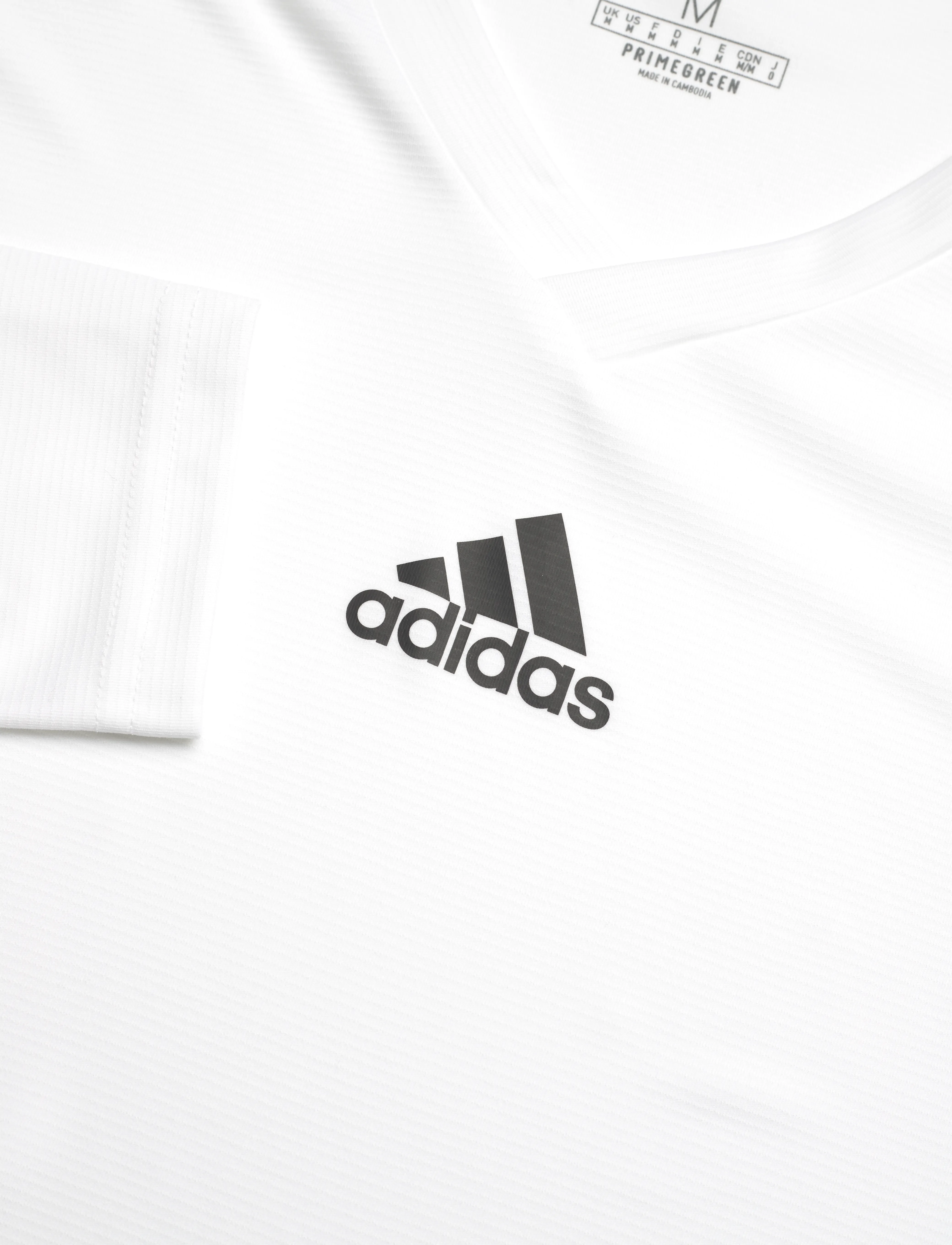 adidas Performance - TEAM BASE TEE - superundertøy & ullundertøy overdeler - white - 2