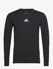 adidas Performance - TEAM BASE TEE - pitkähihaiset t-paidat - black - 0