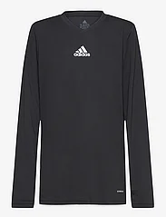 adidas Performance - TEAM BASE YOUTH TEE - pitkähihaiset paidat - black - 0