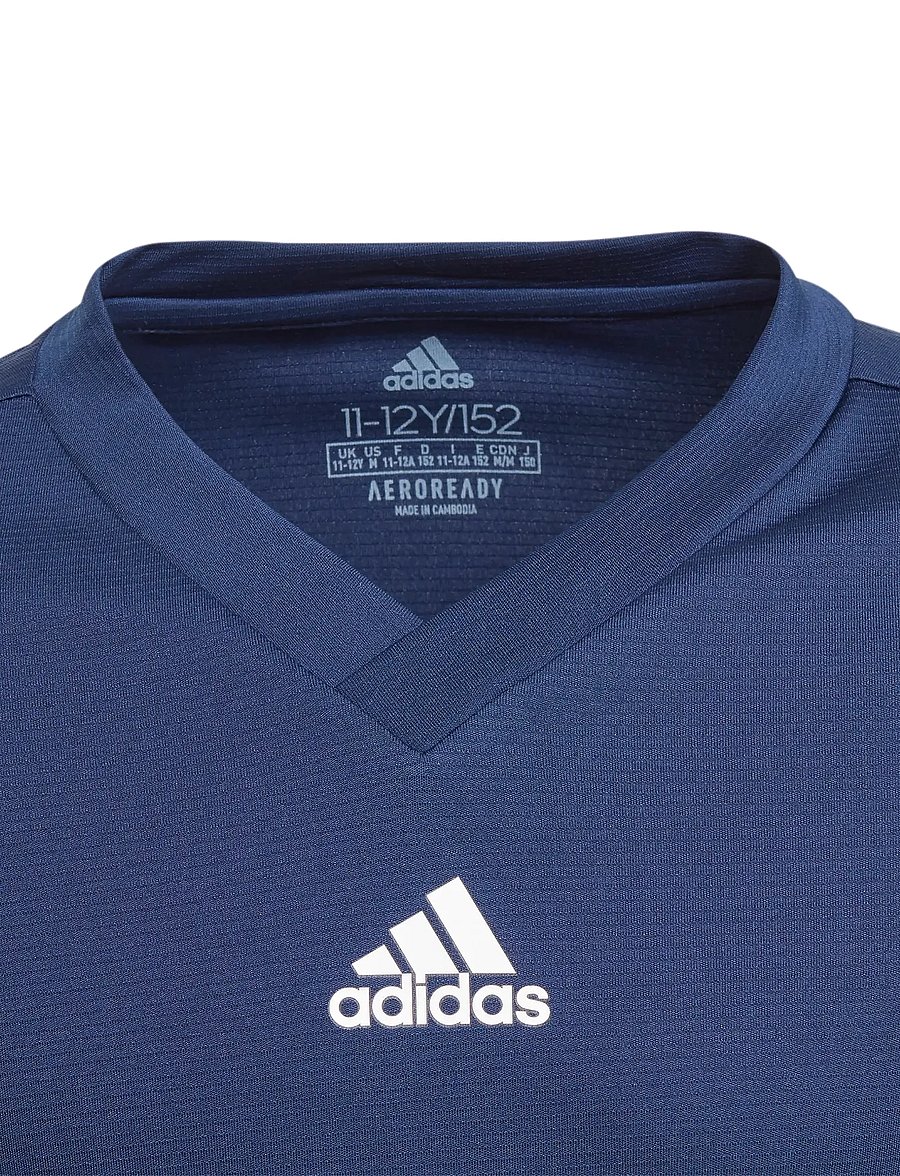 adidas Performance - TEAM BASE TEE Y - sportoberteile - navblu - 4
