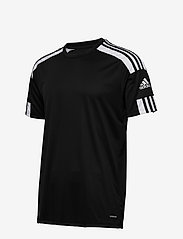 adidas Performance - SQUADRA 21 JERSEY SHORT SLEEVE - oberteile & t-shirts - black/white - 3