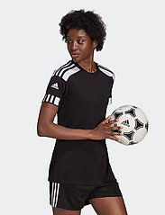 adidas Performance - SQUADRA 21 JERSEY WOMEN - t-shirts - black/white - 2