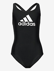 Badge of Sport Swimsuit - BLACK/WHITE