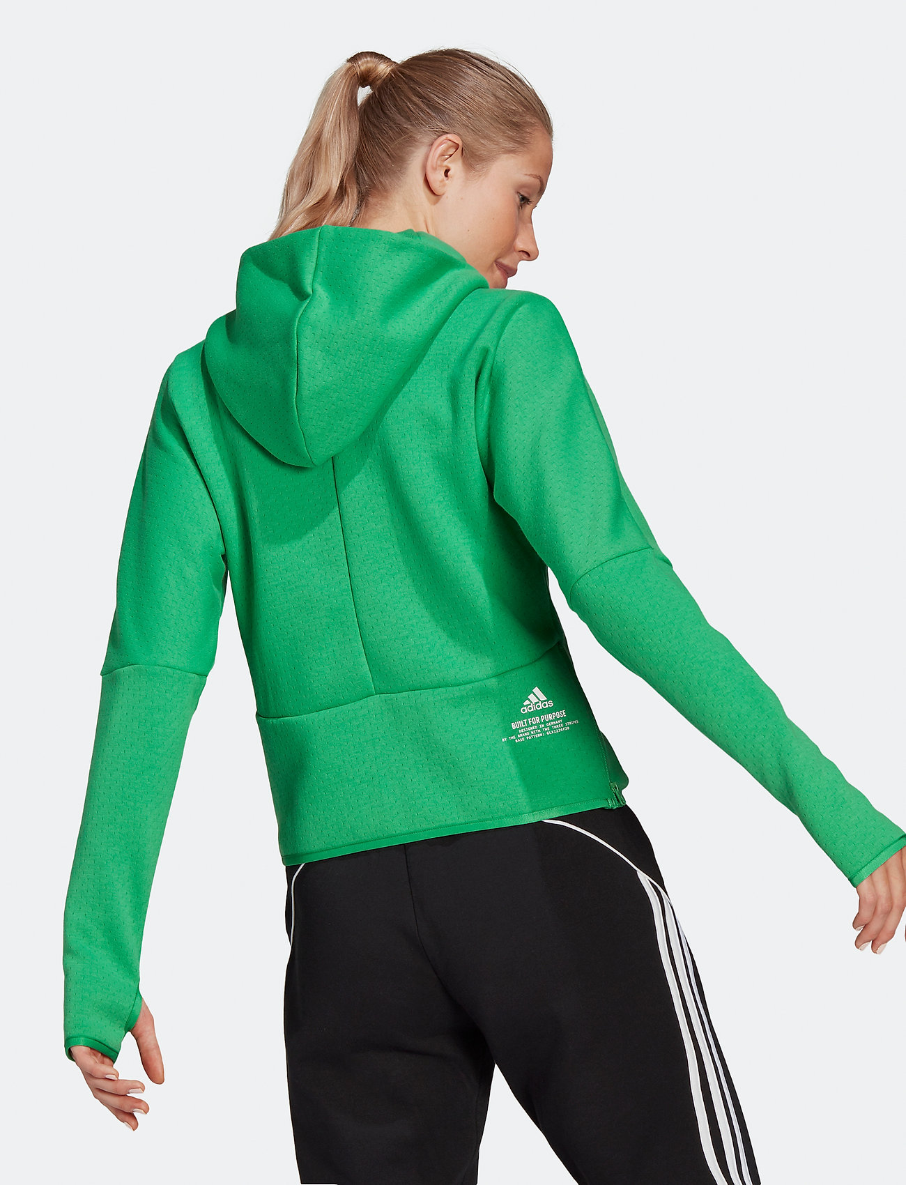 Señora Loco mineral adidas Performance W Zne Hd (Vivgrn), (34 €) | Large selection of  outlet-styles | Booztlet.com