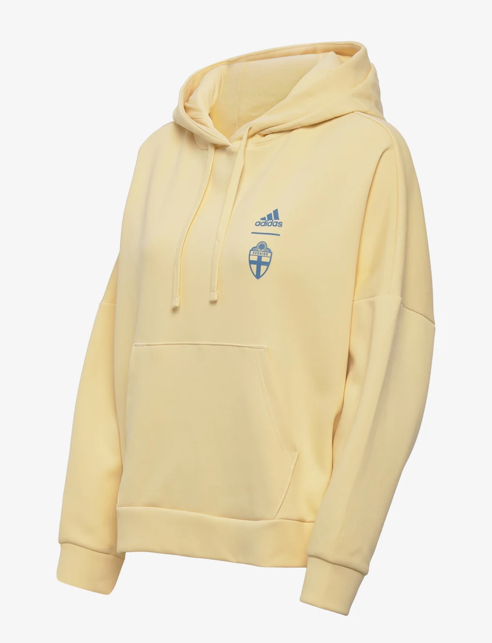 Pastel yellow adidas shop hoodie