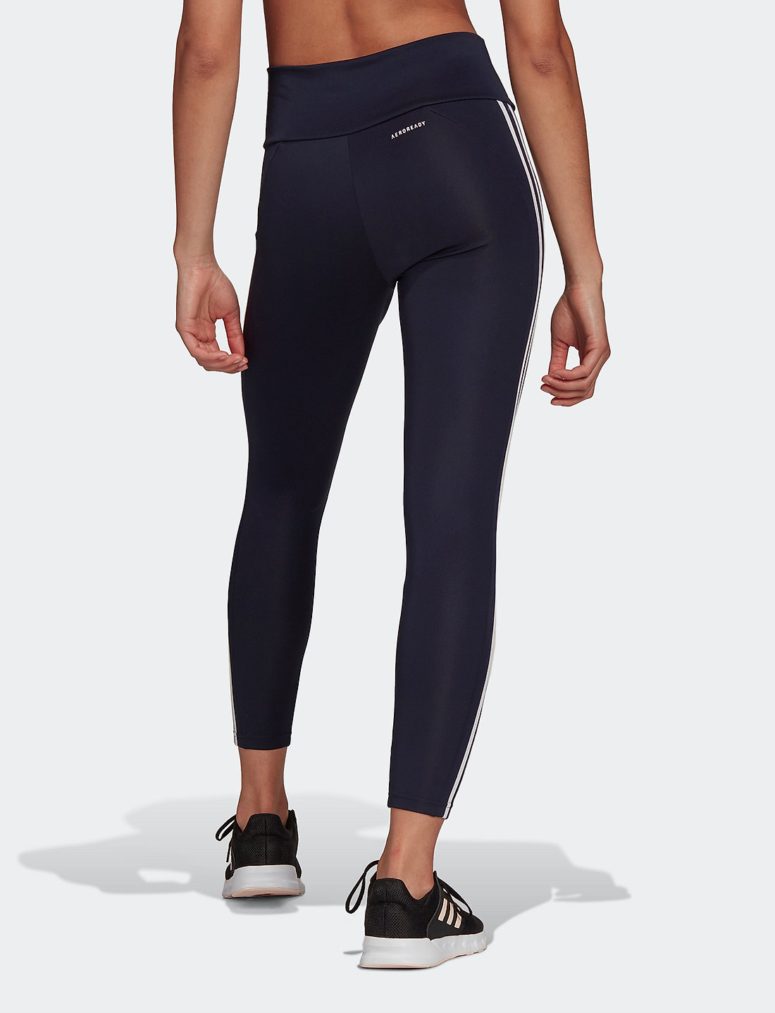 Adidas climalite hot sale 3 stripe leggings