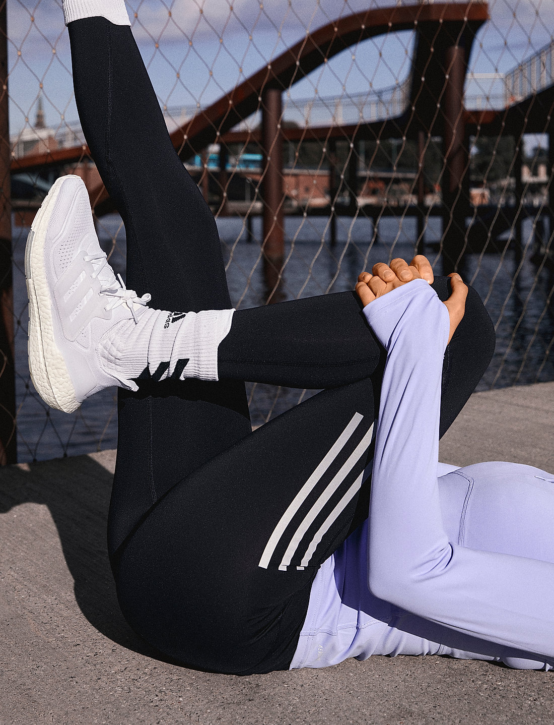 adidas Performance Own The Run 7 8 Running Leggings Boozt