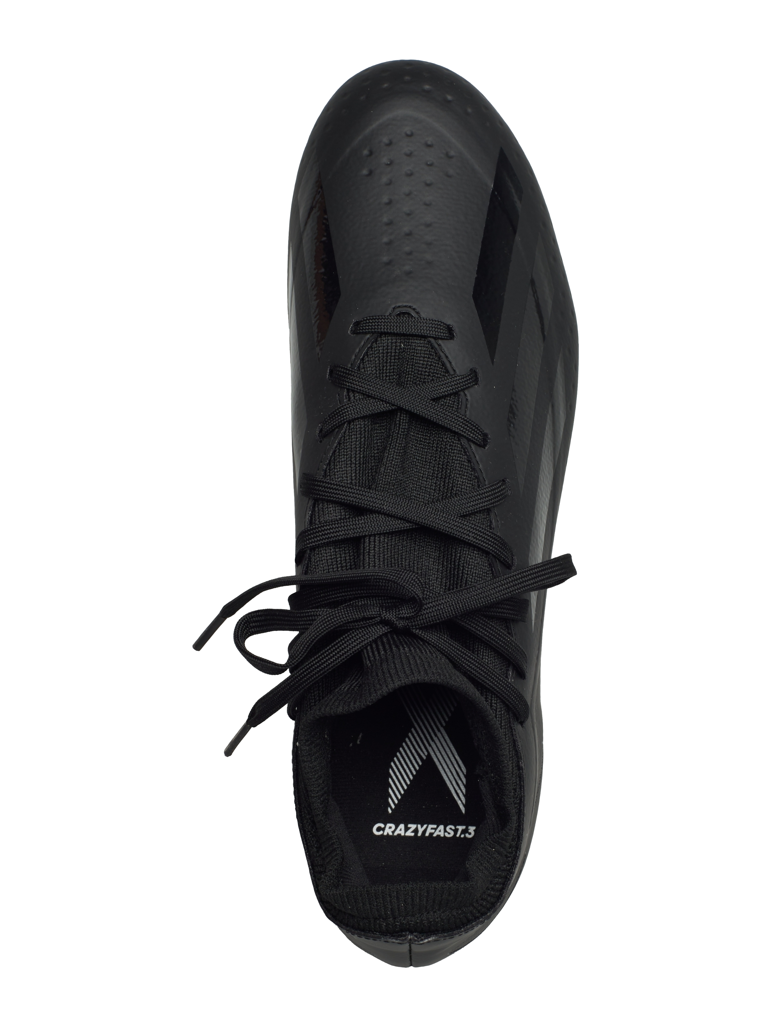 adidas Performance - X CRAZYFAST.3 FG - cblack/cblack/cblack - 3