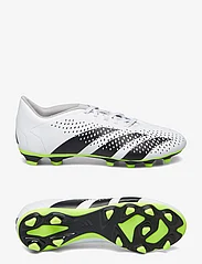 adidas Performance - PREDATOR ACCURACY.4 FxG - football shoes - ftwwht/cblack/luclem - 0