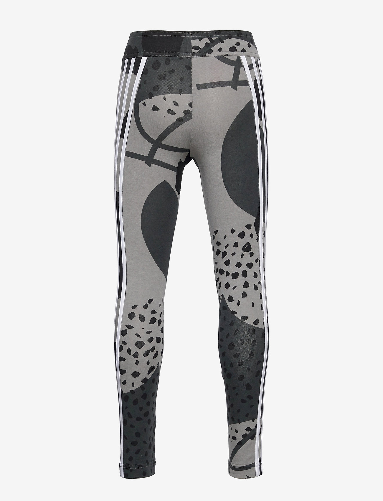adidas Performance - Future Icons Cotton 3-Stripes Allover-Print Tights W - chsogr/carbon/black/w - 1