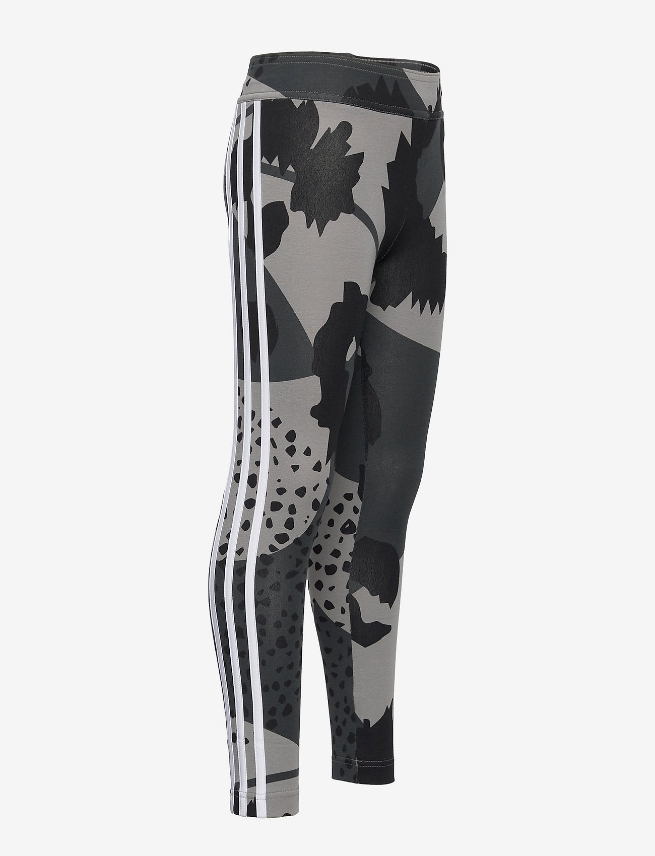adidas Performance - Future Icons Cotton 3-Stripes Allover-Print Tights W - chsogr/carbon/black/w - 3