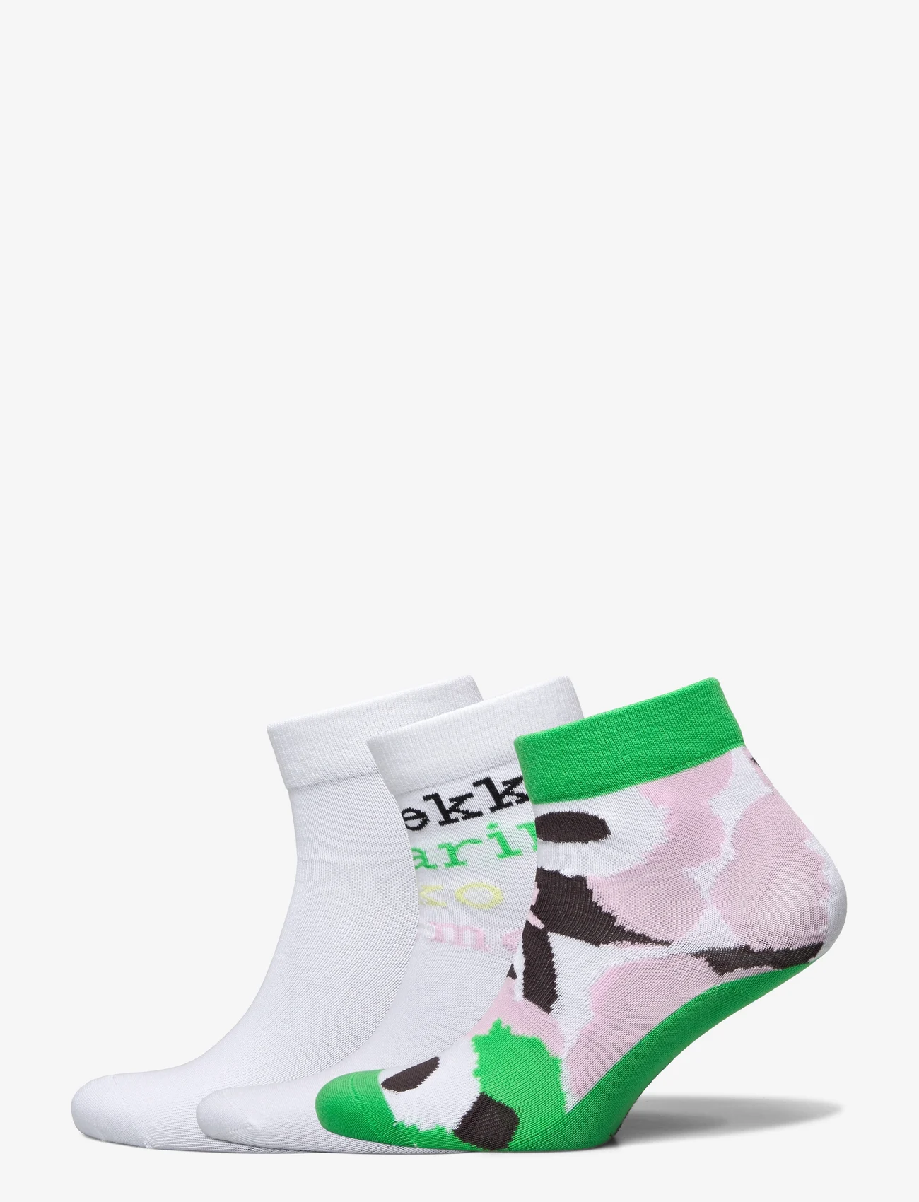adidas Performance - Marimekko Socks 3Pp - mažiausios kainos - white/sesoli/white - 0