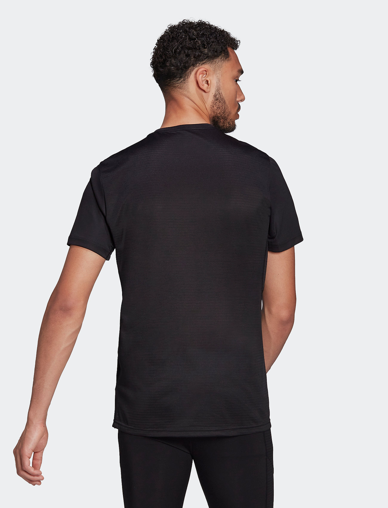adidas Performance - OWN THE RUN TEE - black/refsil - 3