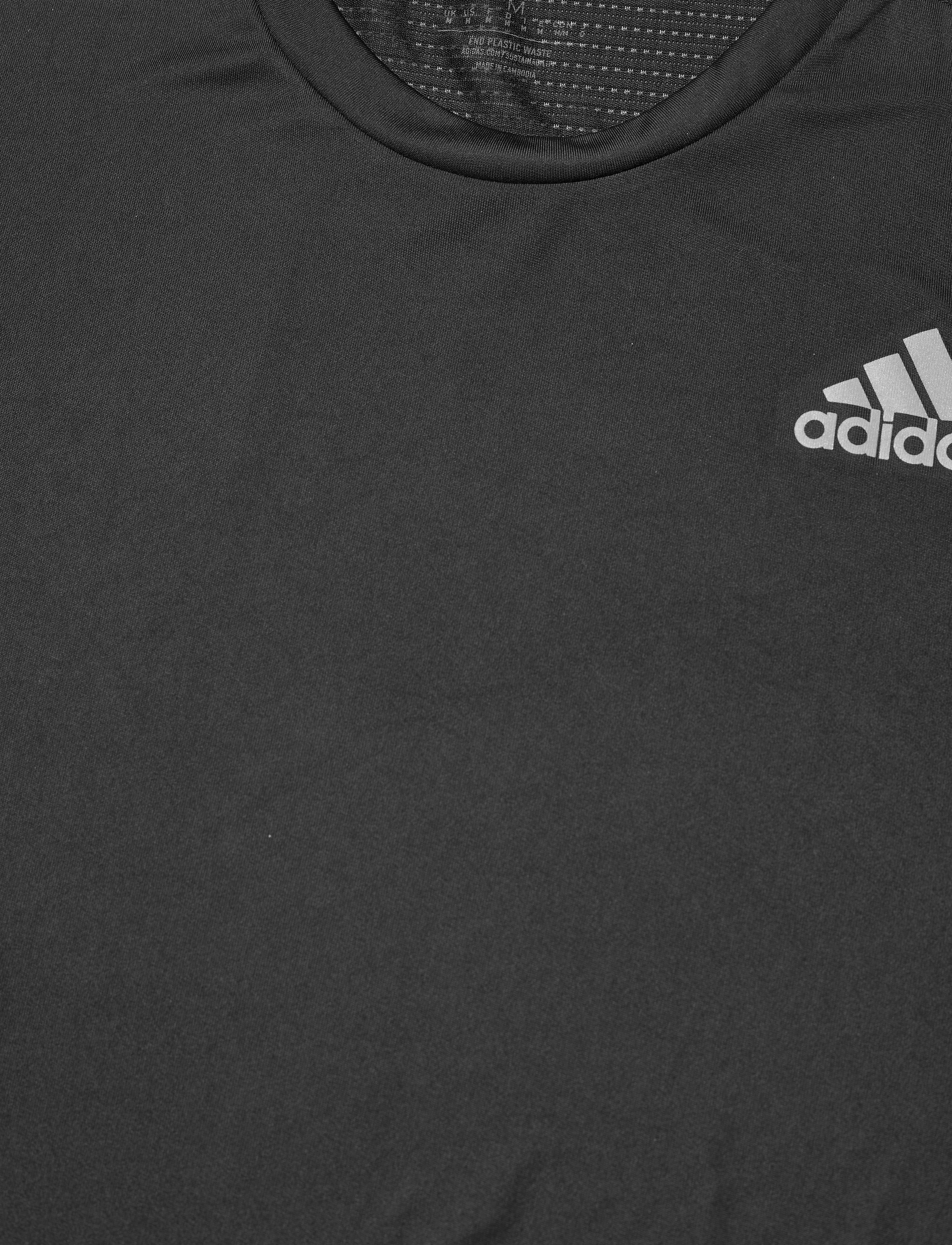adidas Performance - OWN THE RUN TEE - black/refsil - 4