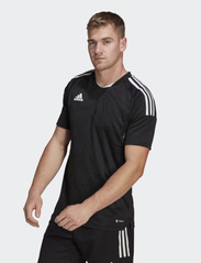adidas Performance - CON22 MD JSY - short-sleeved t-shirts - black/white - 2