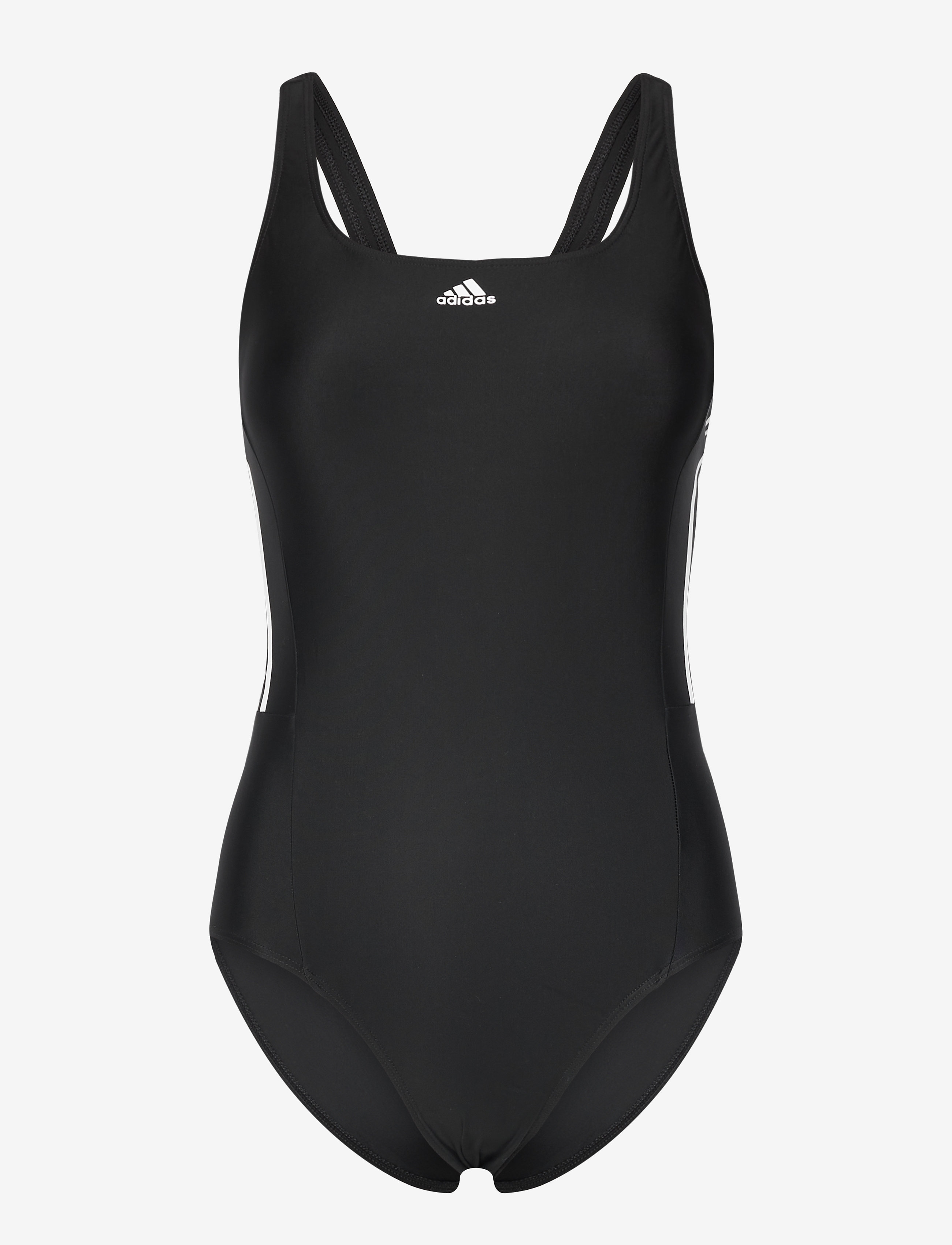 ADIDAS MID 3 STRIPES SWIMSUIT - BLACK/WHITE