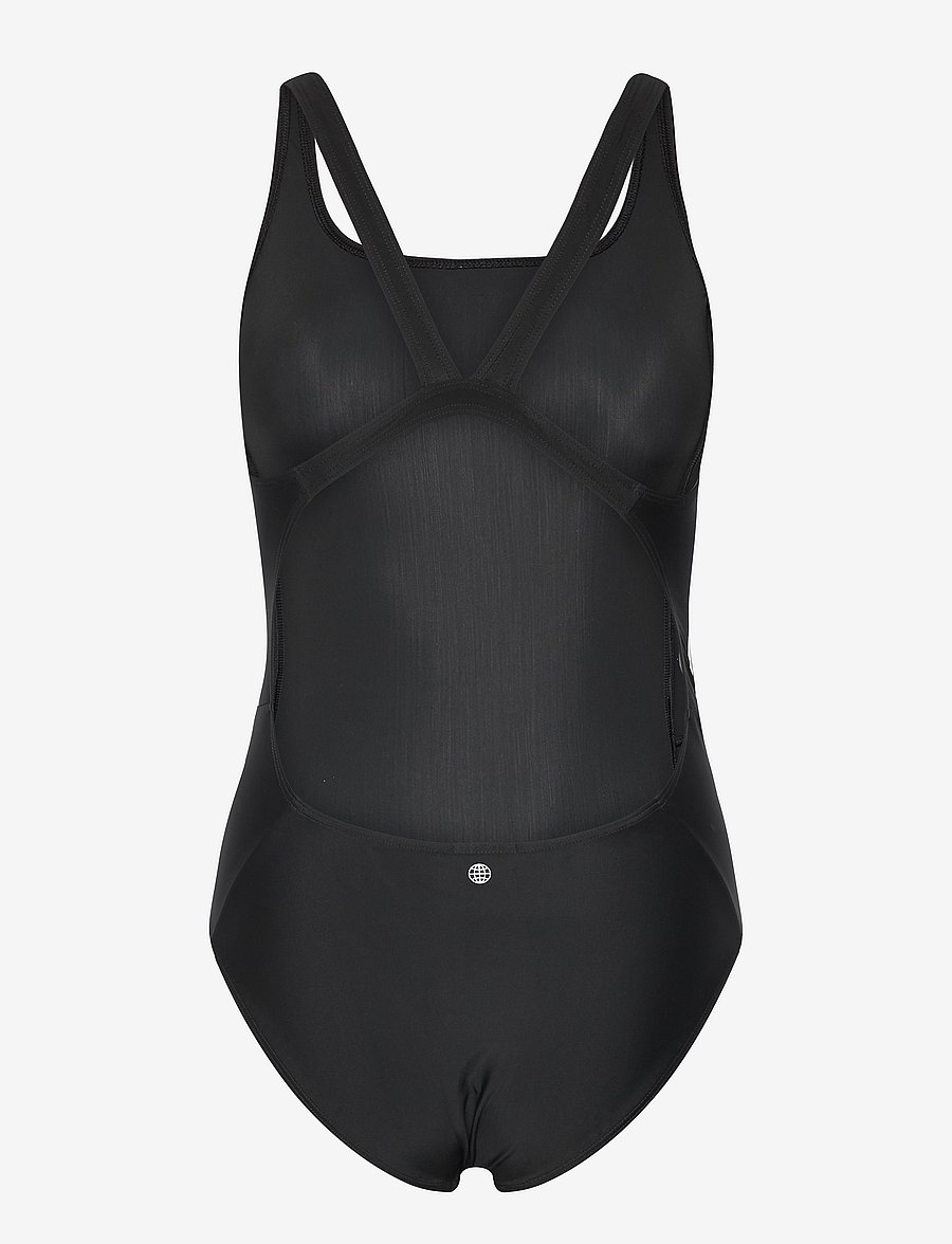 adidas Performance - ADIDAS MID 3 STRIPES SWIMSUIT - sportsbadetøy - black/white - 2