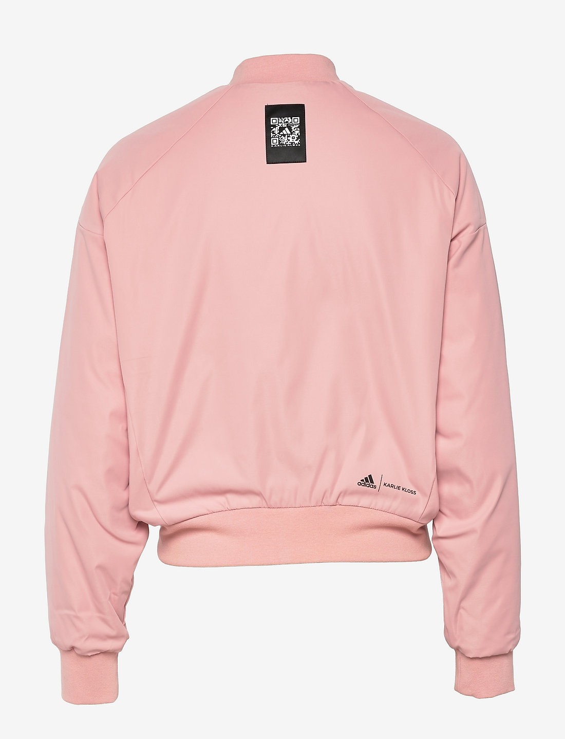 Adidas pink top bomber jacket womens