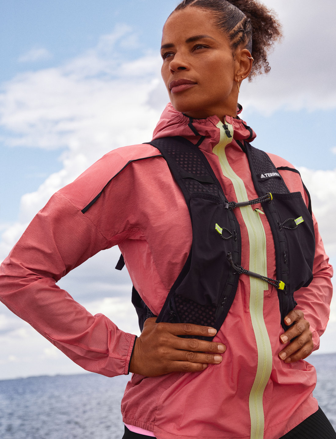 Adidas running 2025 vest women's
