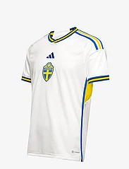 adidas Performance - Sweden 22 Away Jersey - fußballoberteile - white/globlu - 2