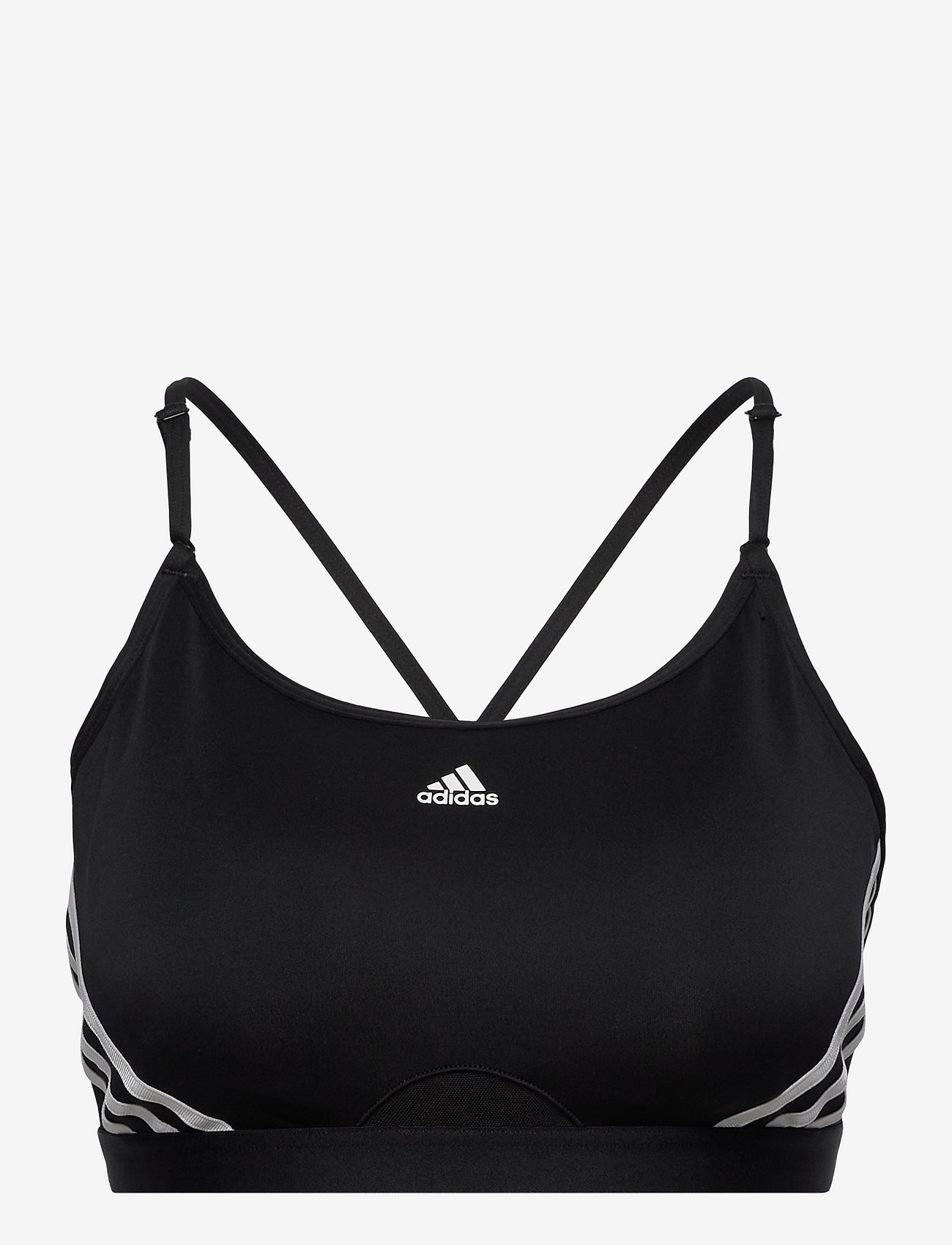 adidas Performance - AER LS 3S - sport bras: low - black/white - 0