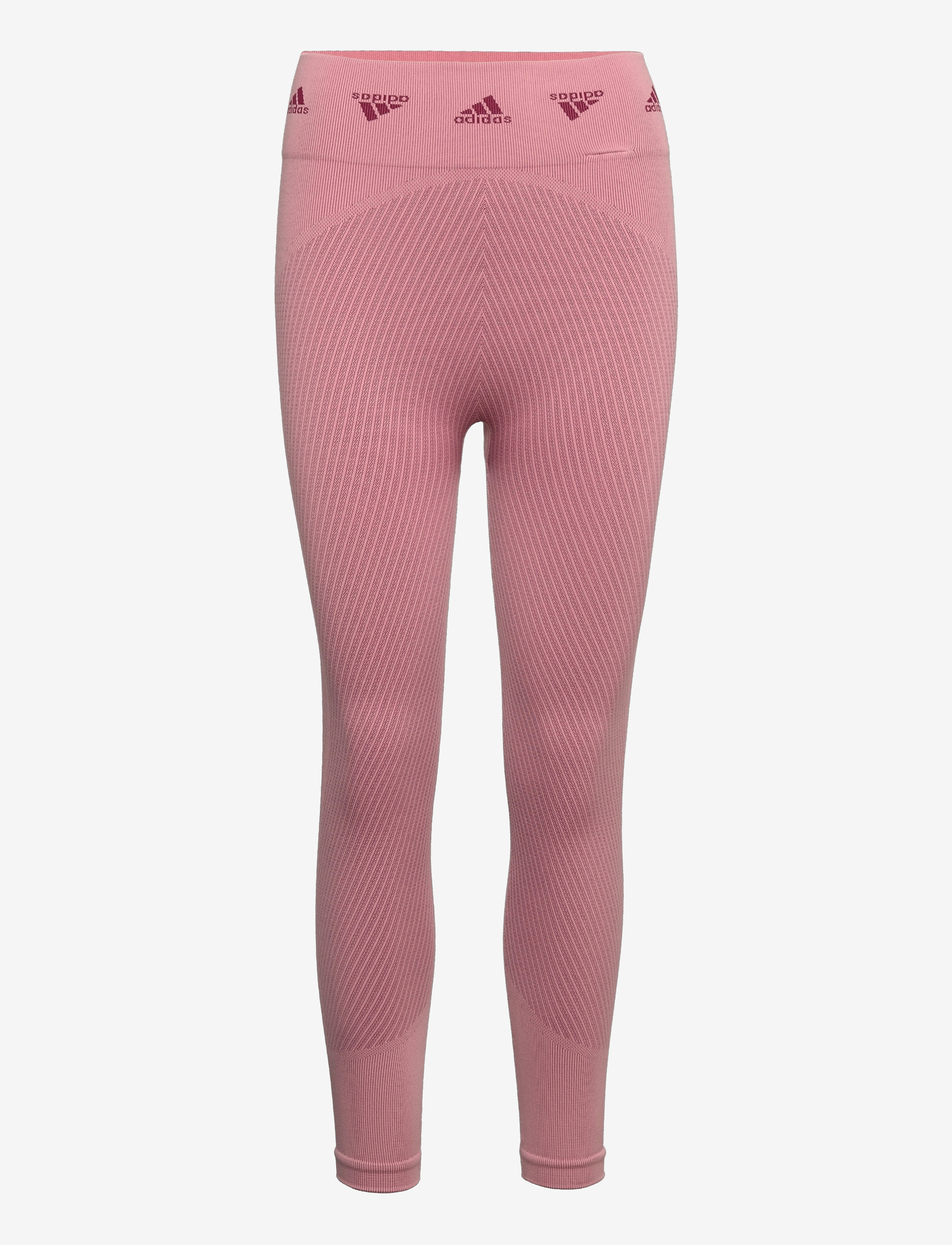 adidas Performance AEROKNIT Training 7/8 Tights W - Clothing - LEGBUR/WONMAU / pink/rose
