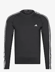 adidas Performance - TF 3S LS TEE - långärmade tröjor - black - 0