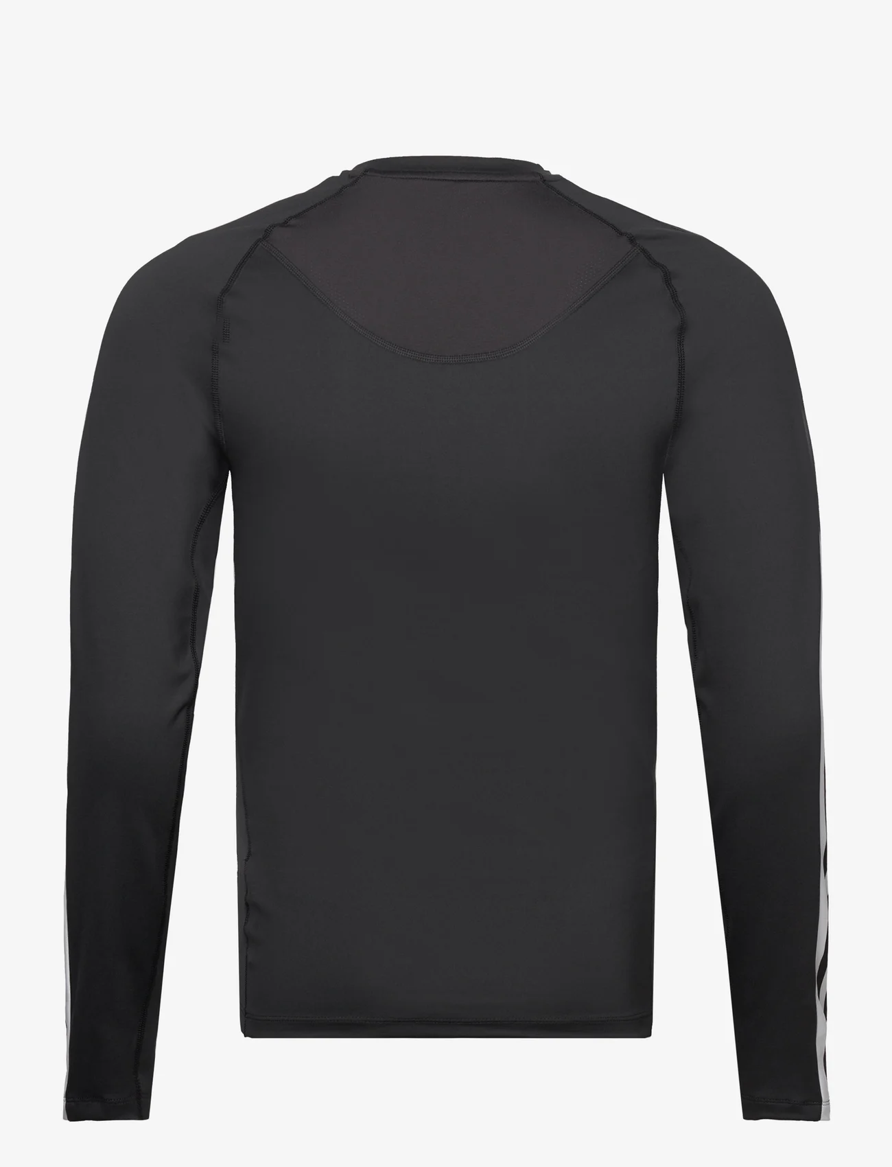 adidas Performance - TF 3S LS TEE - långärmade tröjor - black - 1