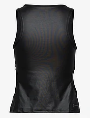 adidas Performance - Hyperglam Fitted Tank Top With Cutout Detail - zemākās cenas - black/white - 1