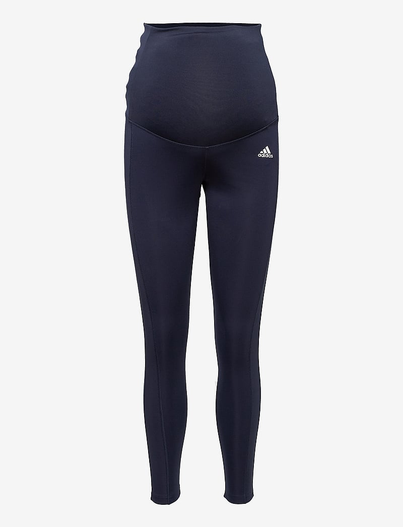 adidas Performance - Designed To Move 7/8 Sport Tights (Maternity) W - Æfingabuxur - legink/white - 1