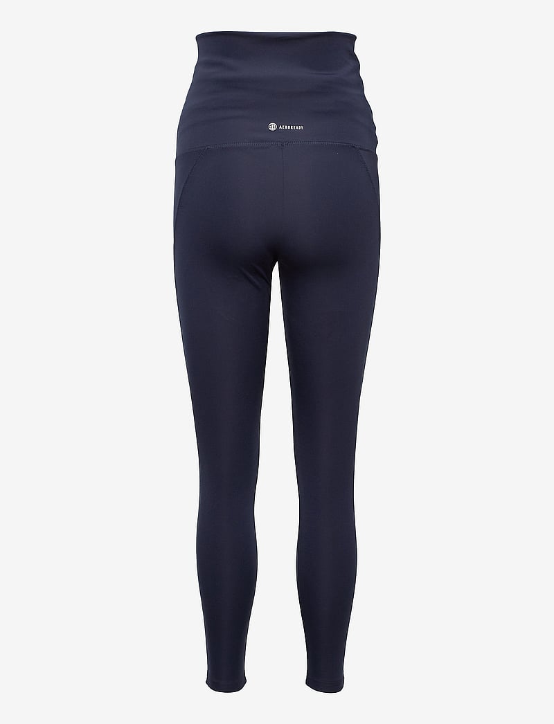 adidas Performance - Designed To Move 7/8 Sport Tights (Maternity) W - Æfingabuxur - legink/white - 2