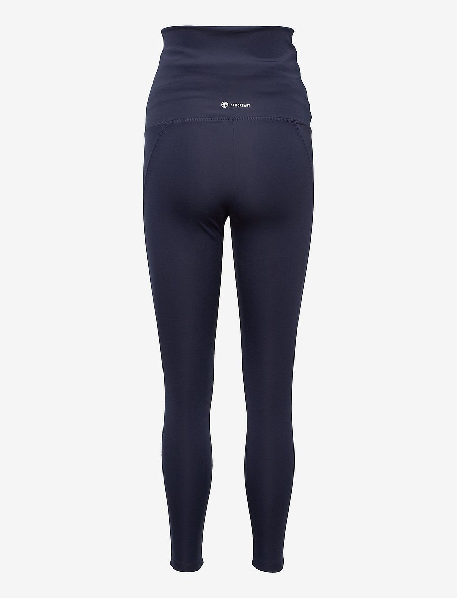 adidas Performance - Designed To Move 7/8 Sport Tights (Maternity) W - legginsy do ćwiczeń - legink/white - 2