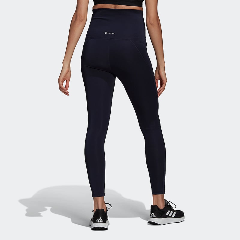 adidas Performance - Designed To Move 7/8 Sport Tights (Maternity) W - Æfingabuxur - legink/white - 4