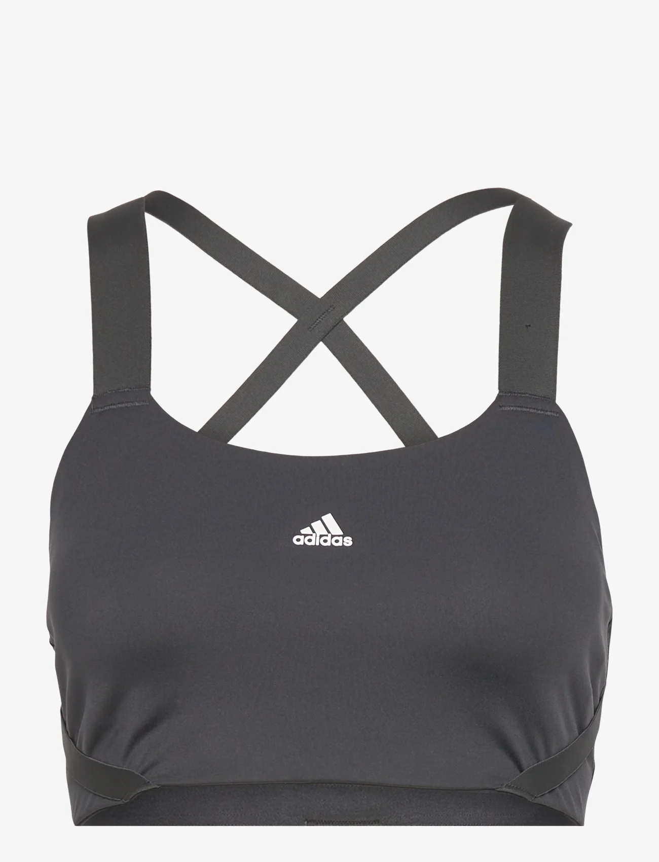 adidas Performance - TLRD Impact Training High-Support Strappy Bra W - sports bh'er - carbon - 0