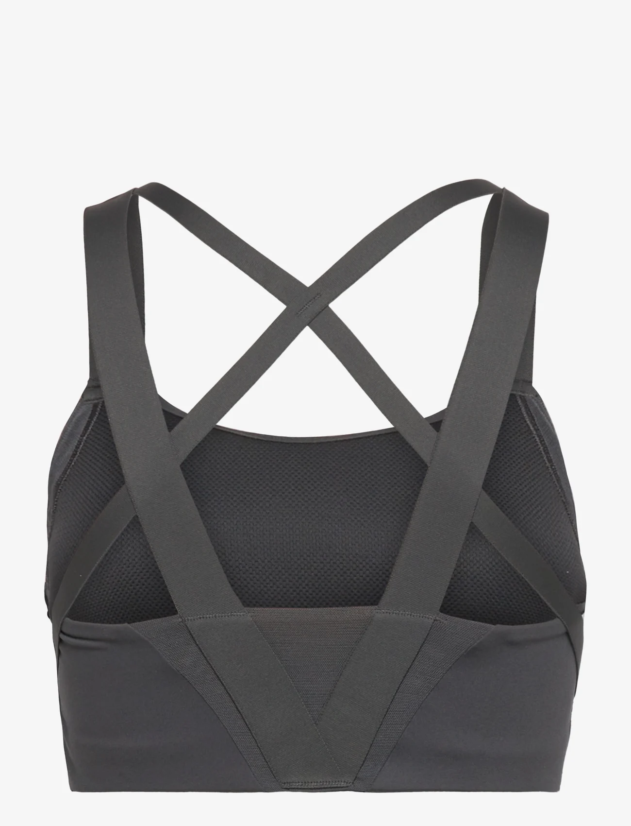 adidas Performance - TLRD Impact Training High-Support Strappy Bra W - sport bh's - carbon - 1