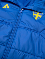 adidas Performance - Sweden Condivo 22 Winter Jacket - jacken & mäntel - globlu/eqtyel - 4