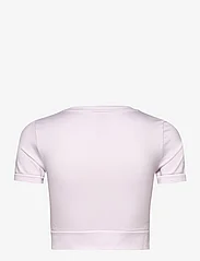 adidas Performance - AEROKNIT Seamless Fitted Cropped Tee W - laveste priser - almpnk/white - 1