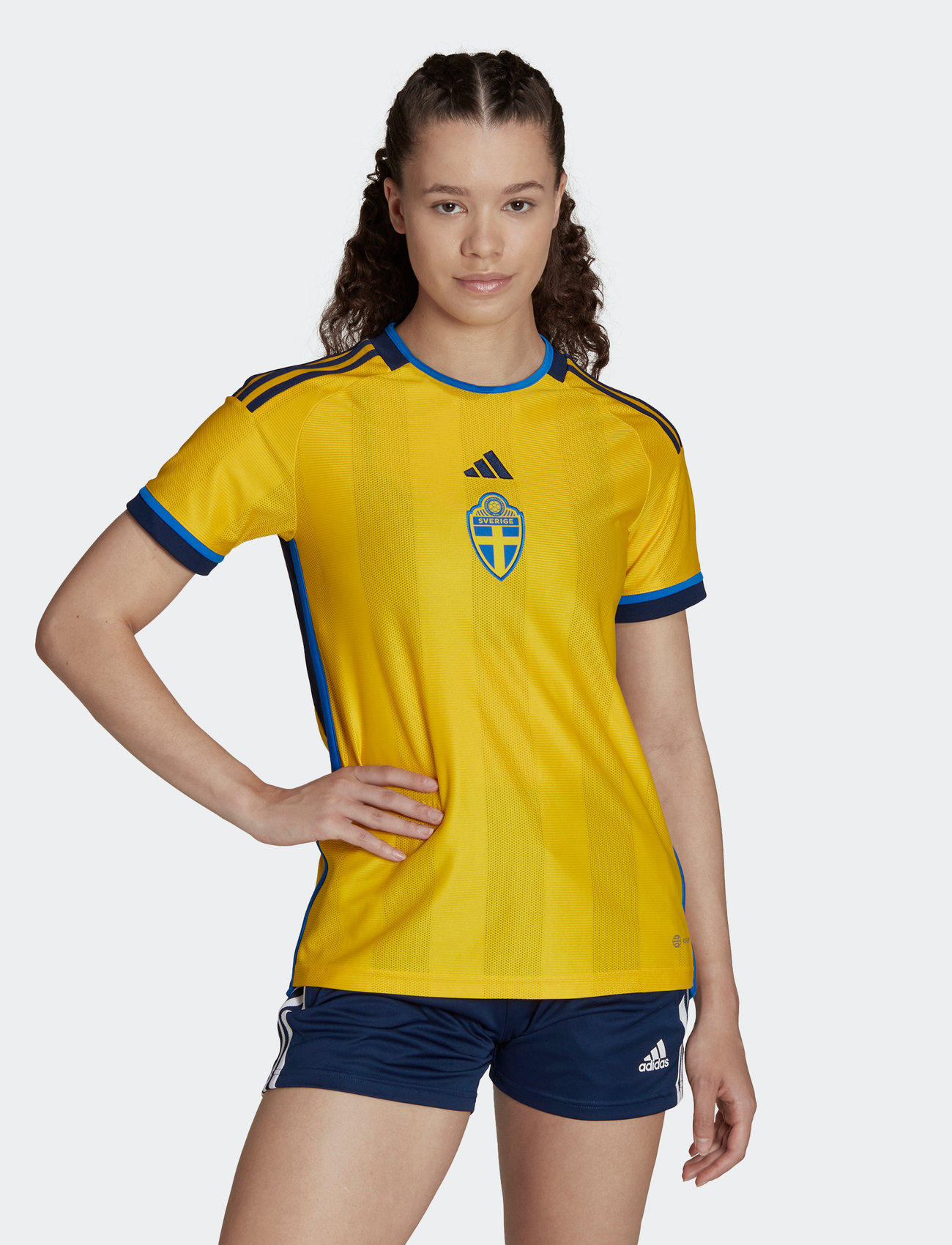 adidas Performance - Sweden 22 Home Jersey - fußballoberteile - eqtyel - 0