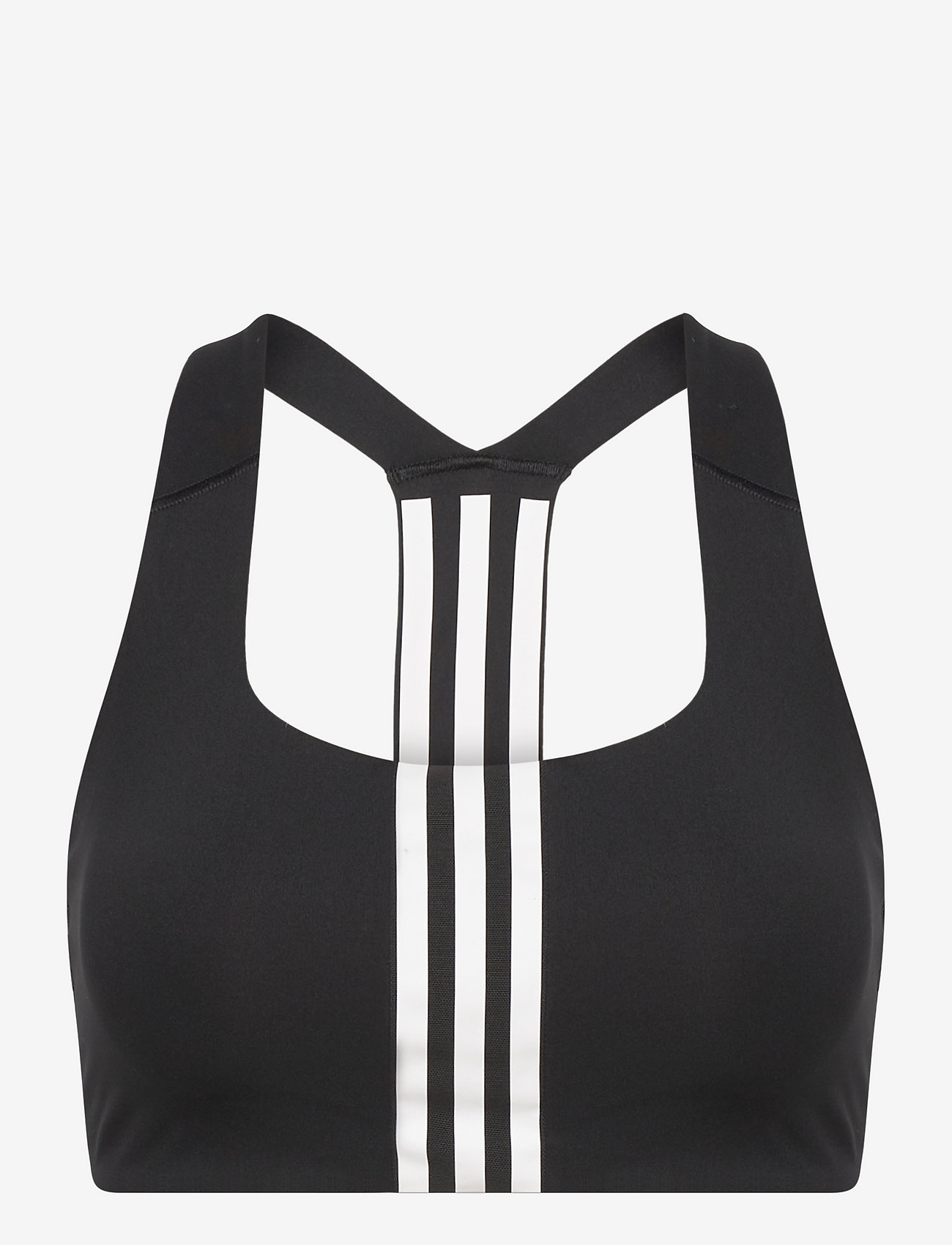 adidas Performance - Powerimpact Training Medium-Support Bra - sport bh's - black - 0