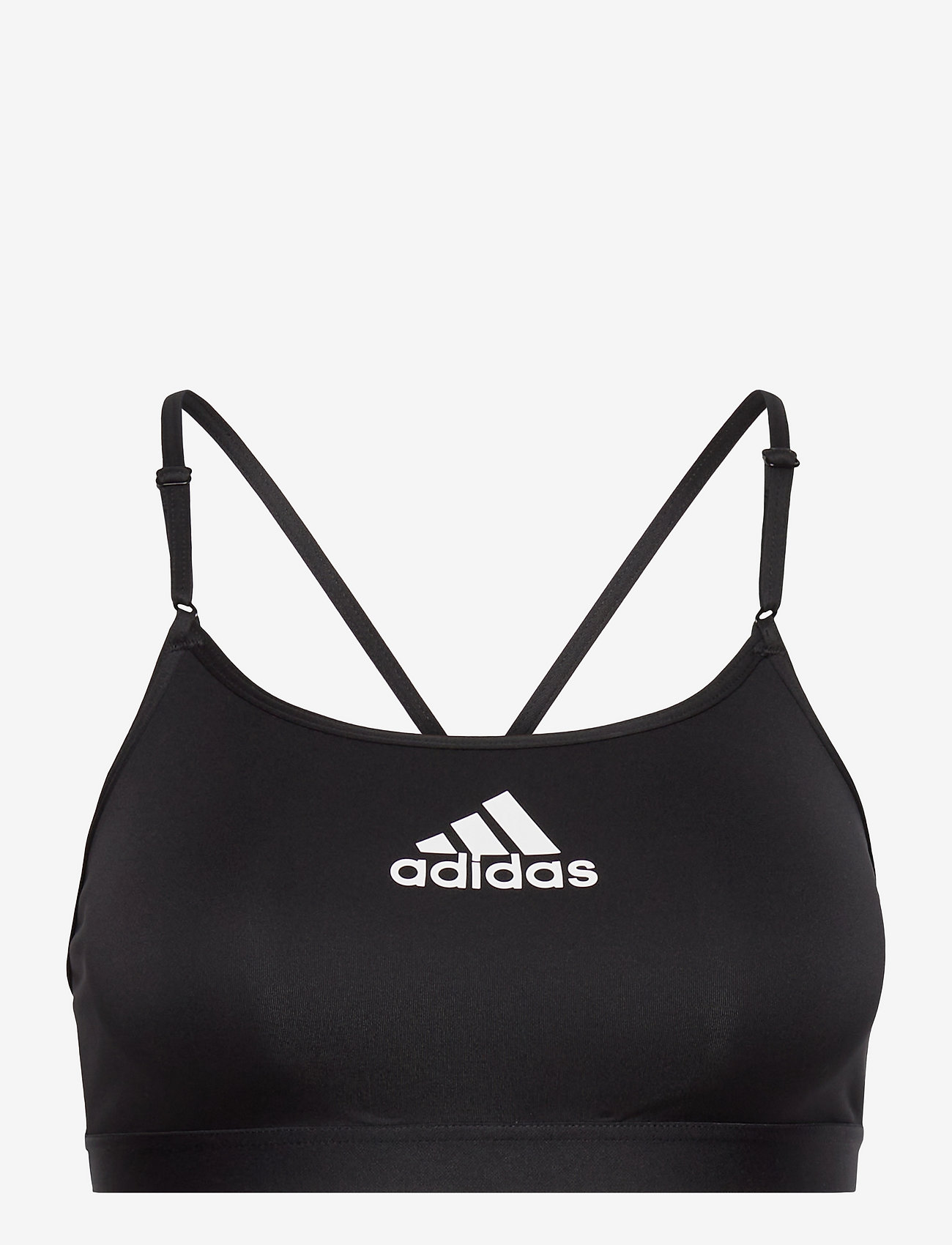 adidas Performance - Aeroreact Training Light-Support Bra - sports bh'er: lav støtte - black - 0