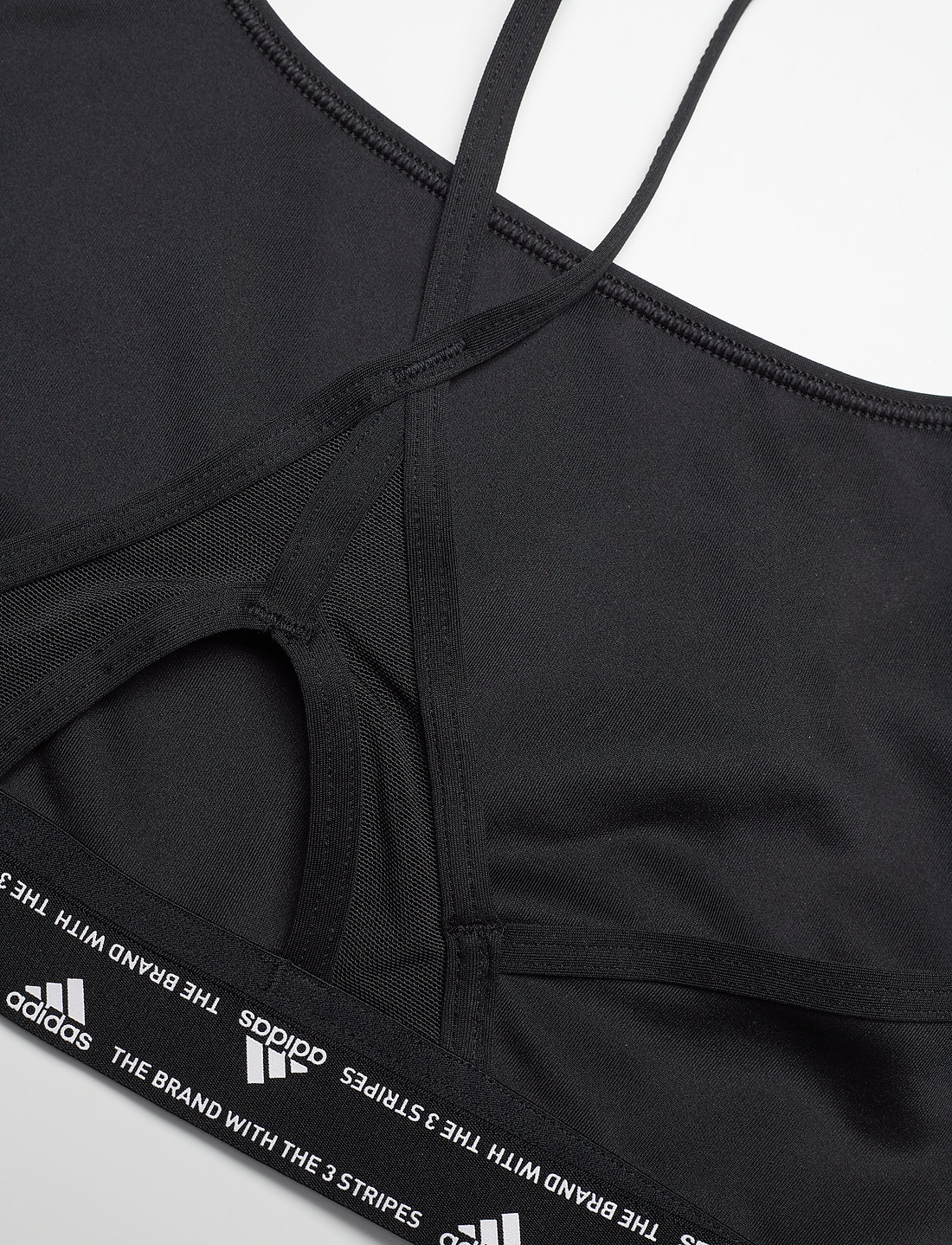 adidas Performance - Aeroreact Training Light-Support Bra - low - black - 4