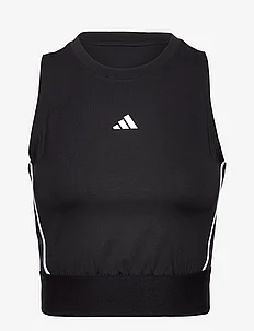 Techfit Training Crop Top With Branded Tape, adidas Performance