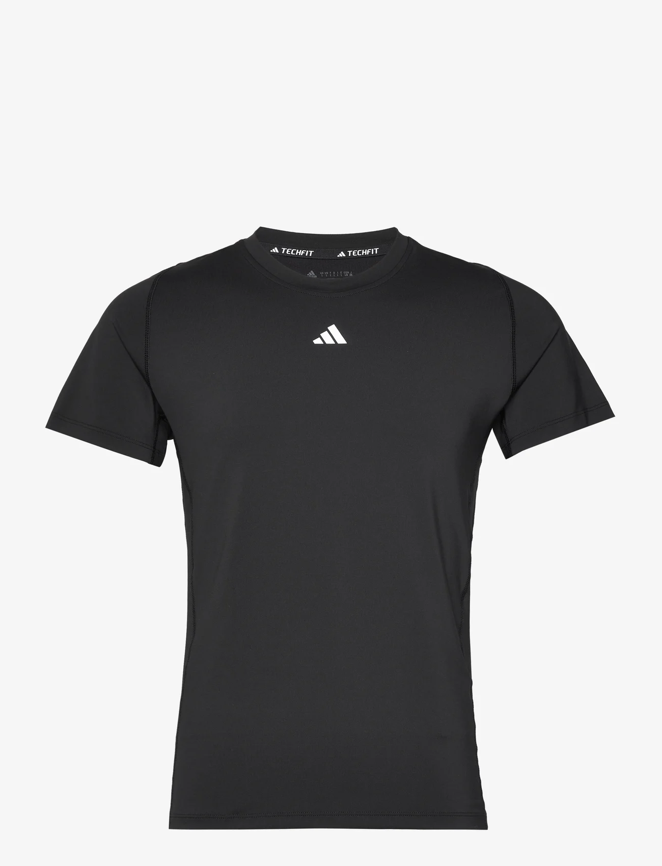 adidas Performance - TF TEE - short-sleeved t-shirts - black - 0