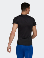 adidas Performance - TF TEE - short-sleeved t-shirts - black - 3